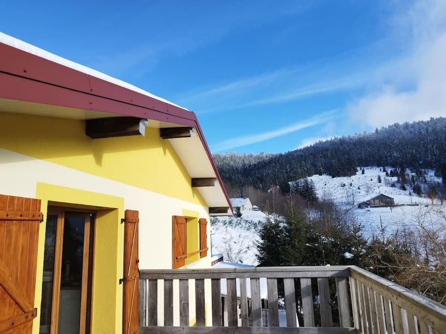 Maison De Montagne Vue Magnifique Ventron Εξωτερικό φωτογραφία